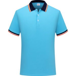 Short-sleeved polo shirt