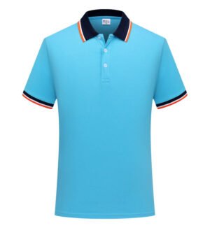 Short-sleeved polo shirt