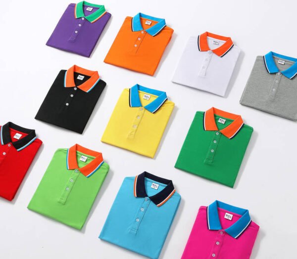 Short-sleeved polo shirt